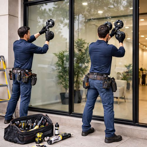 commercial storefront windows