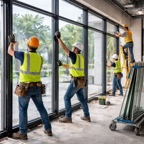 commercial window installations