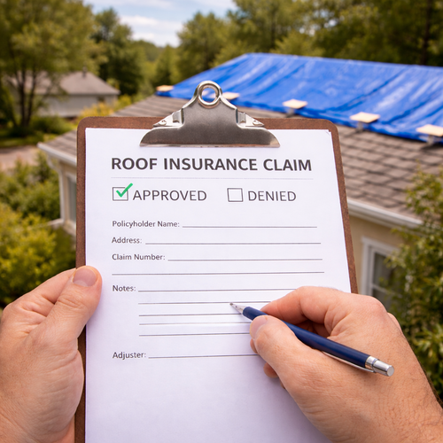 insurance claim clipboard