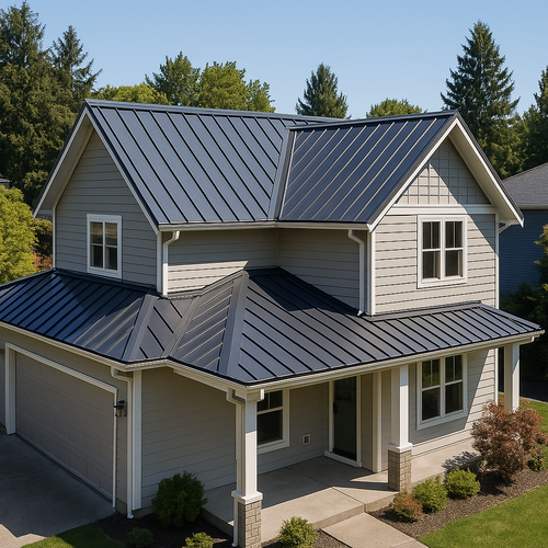 standing seam metal roof